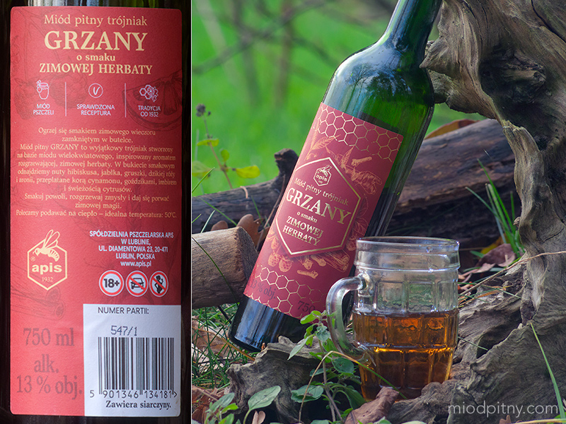 Trójniak Grzany o smaku zimowej herbaty