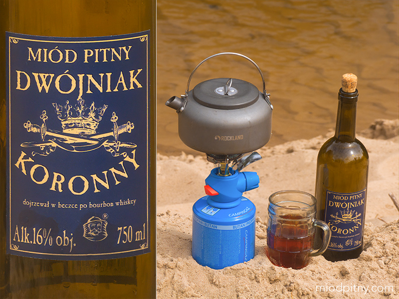 Dwójniak Koronny (beczka, bourbon whiskey) - Pasieka Jaros